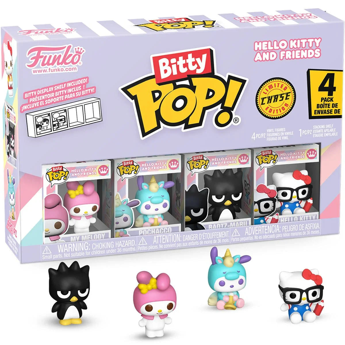 Sanrio Hello Kitty and Friends My Melody Funko Bitty Pop! Mini-Figure 4-Pack
