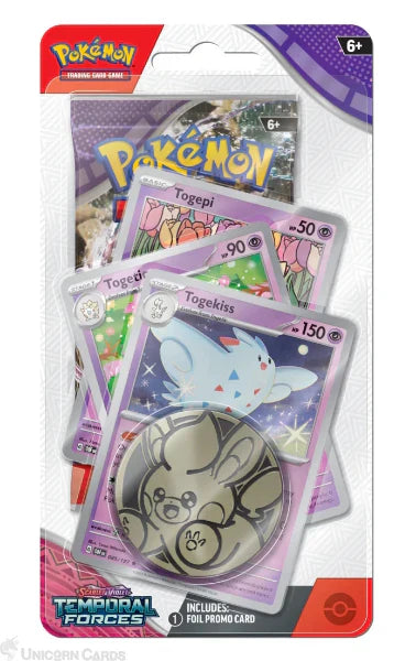 Pokemon: Temporal Forces Premium Checklane Blister - Togekiss