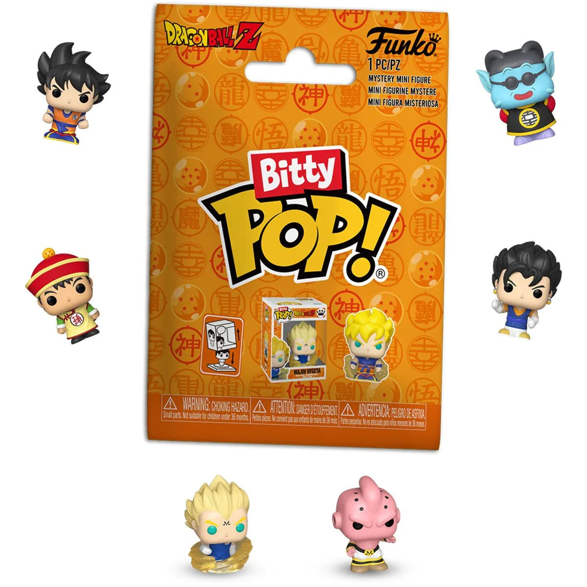Dragon Ball Z Funko Bitty Pop! Mini-Figure Singles Display Case of 32