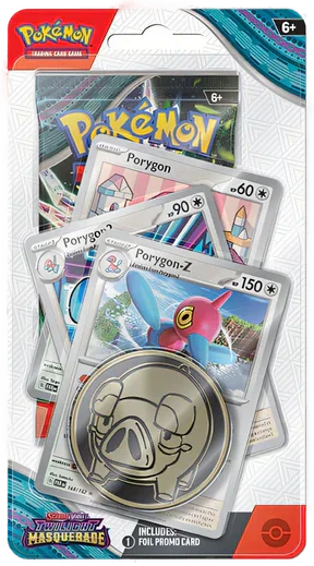 Pokemon: Twilight Masquerade - Premium Checklane Blister - Porygon