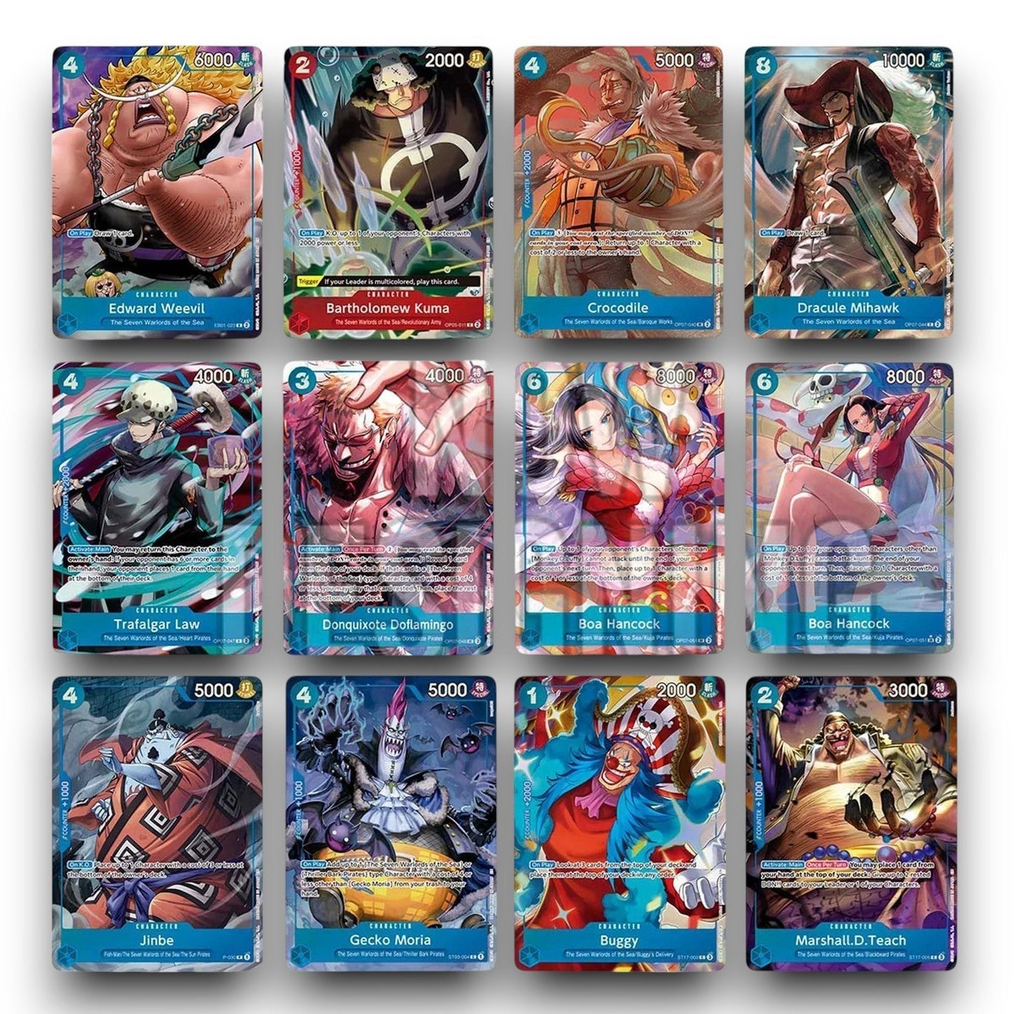 One Piece Card Game: Seven Warlords of the Sea Binder Set