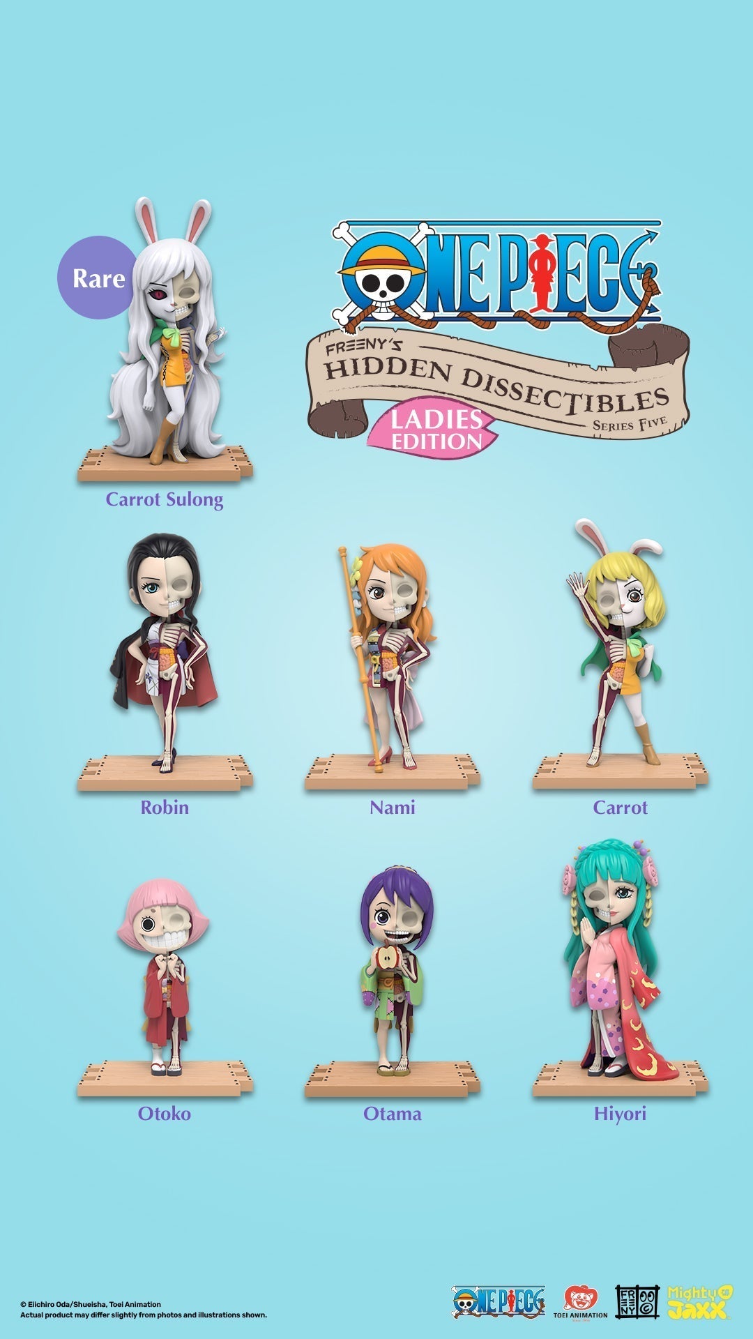 Freenys Hidden Dissectibles One Piece Ladies Series Mighty Jaxx Blind Box