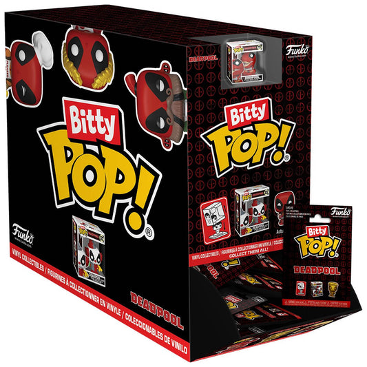 Deadpool Bitty Pop! Mini-Figure Singles Display Case of 32