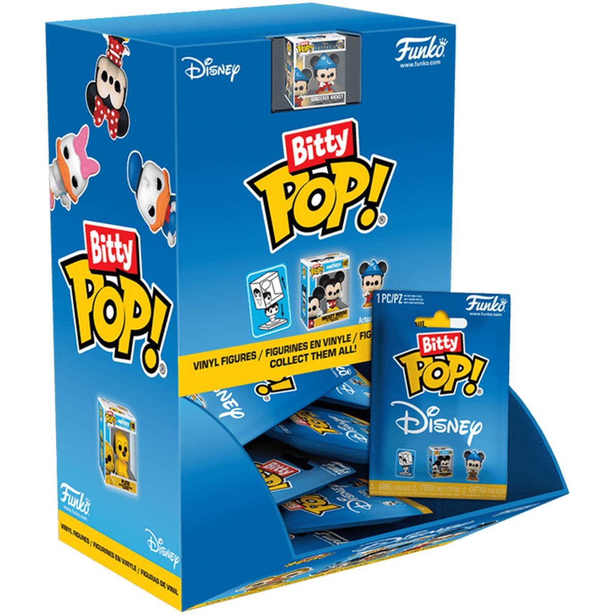 Disney Funko Bitty Pop! Singles Display Case of 32