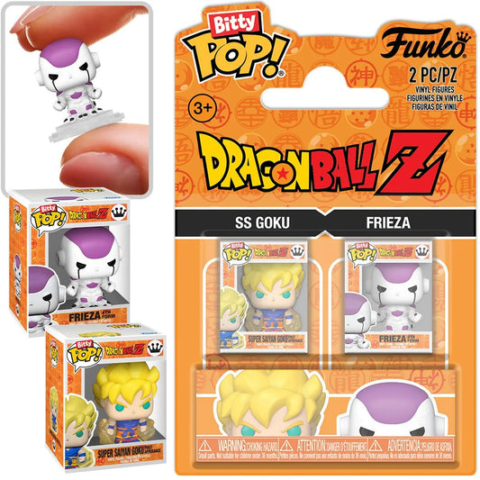 Dragon Ball Z Goku and Frieza Funko Bitty Pop! Mini-Figure 2-Pack