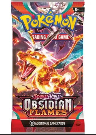Pokemon TCG Scarlet & Violet 3 Obsidian Flames - Booster Pack