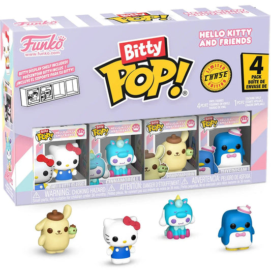Sanrio Hello Kitty and Friends Hello Kitty Funko Bitty Pop! Mini-Figure 4-Pack