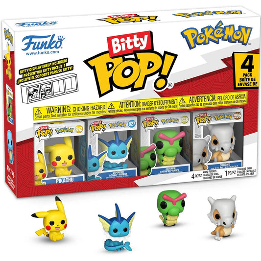 Pokémon Pikachu Funko Bitty Pop! Mini-Figure 4-Pack