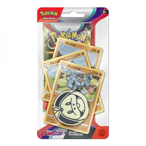 Pokemon: Scarlet & Violet Base Set Premium Checklane Blister Machamp