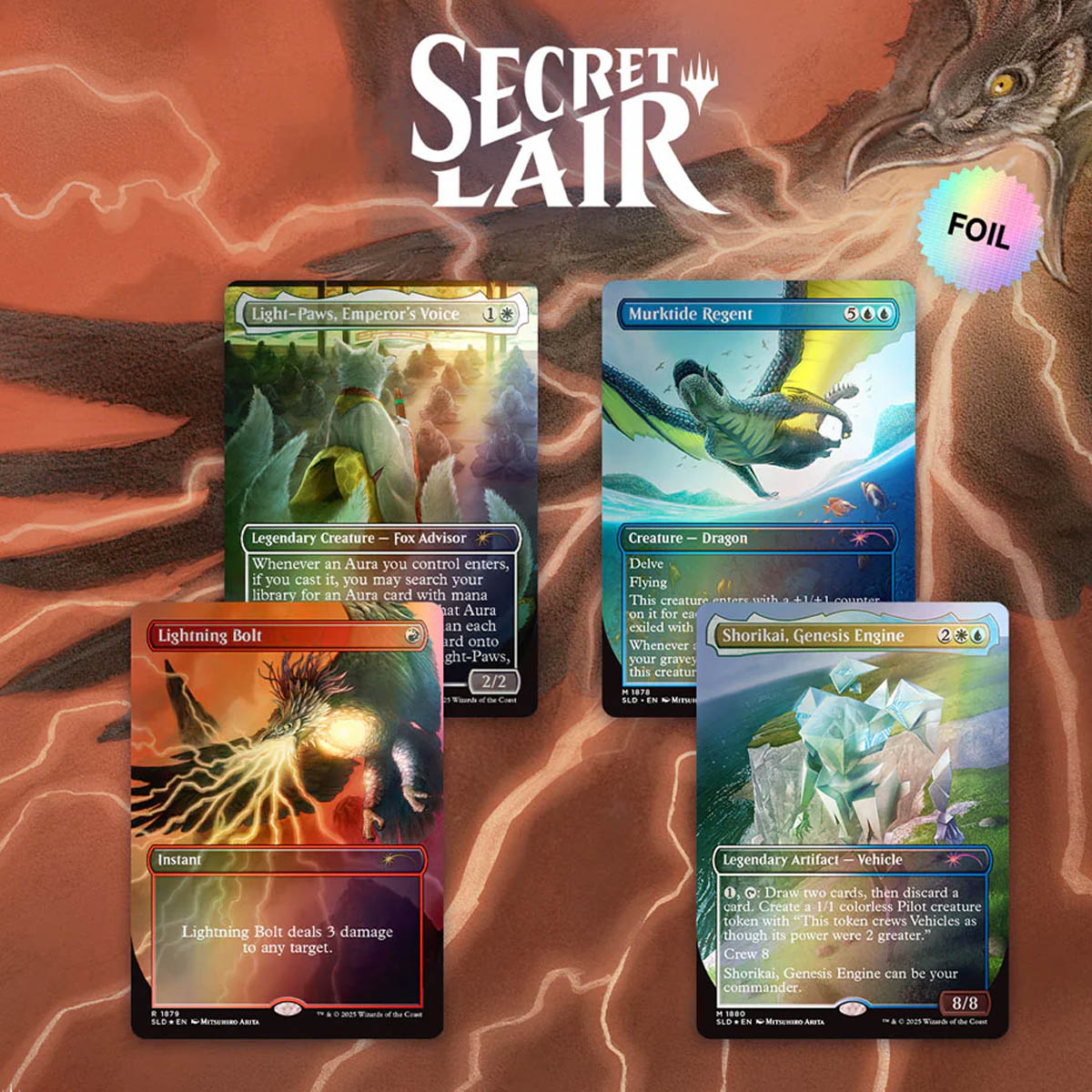 Magic The Gathering Secret Lair: Mitsuhiro Arita - Rainbow Foil Edition