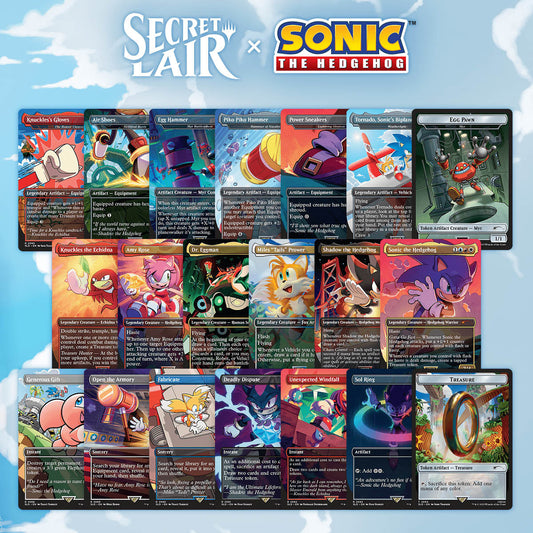 Magic The Gathering Secret Lair: Sonic the Hedgehog Collection
