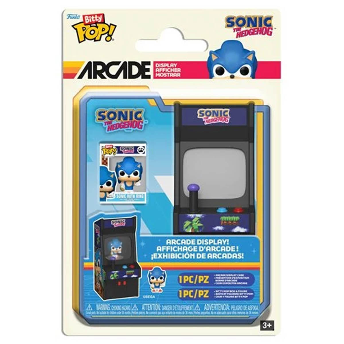 Sonic the Hedgehog Sonic Arcade Cabinet Funko Bitty Pop!