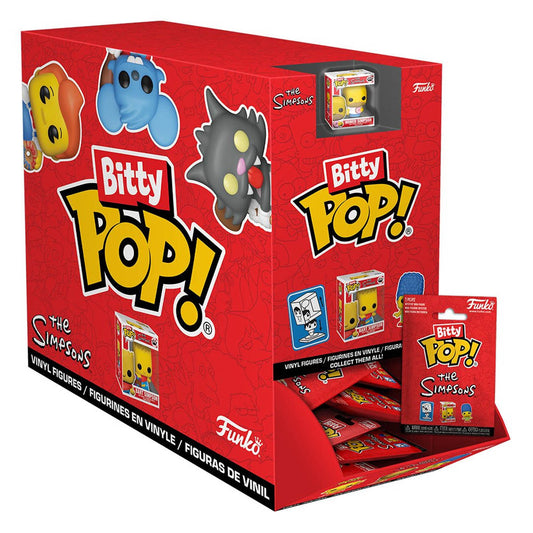 The Simpsons Funko Bitty Pop! Mini-Figure Singles Display Case of 32