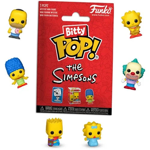 The Simpsons Funko Bitty Pop! Mini-Figure Singles Display Case of 32