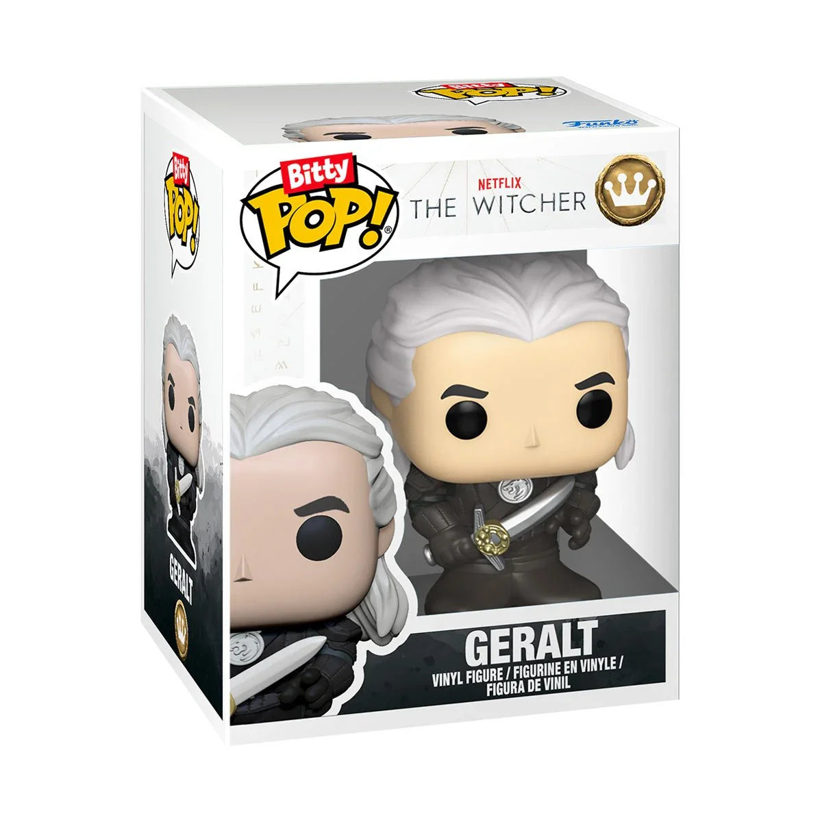The Witcher Geralt Funko Bitty Pop! Mini-Figure 4-Pack