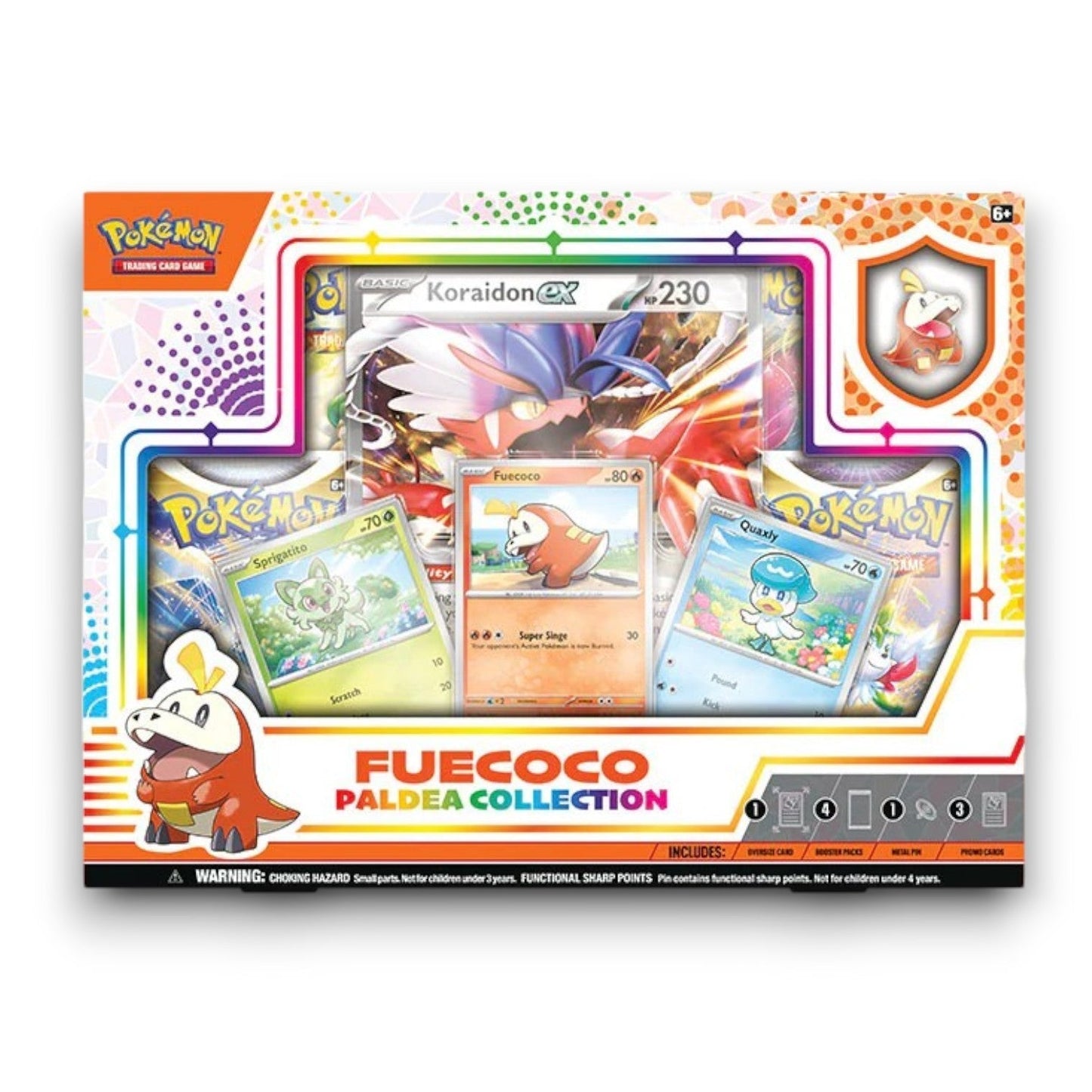 Pokemon - Paldea Collection - Fuecoco & Koraidon