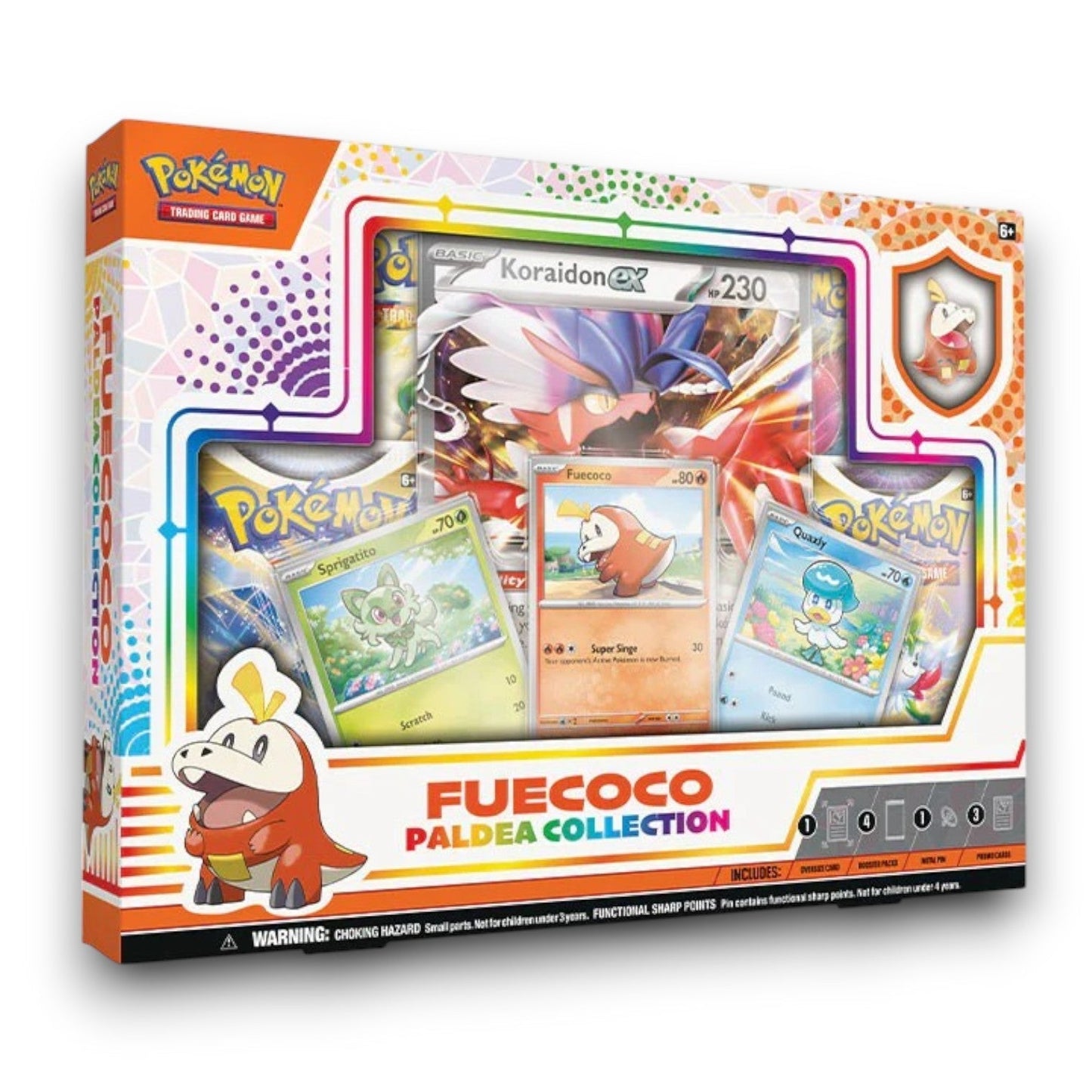 Pokemon - Paldea Collection - Fuecoco & Koraidon