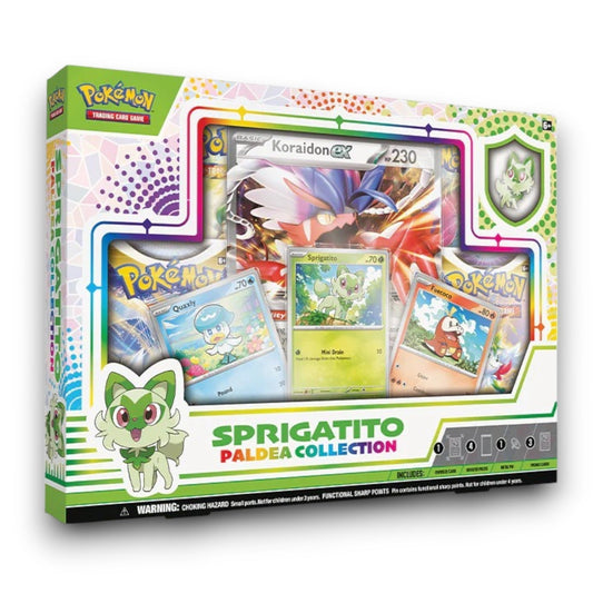 Pokemon - Paldea Collection - Sprigatito & Koraidon
