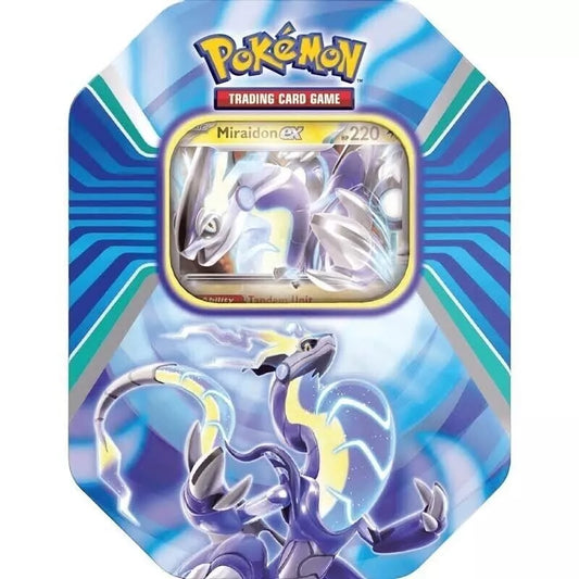 Pokemon TCG: Paldea Legends Miraidon Gift Tin
