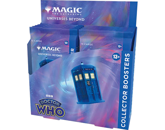 Magic The Gathering - Universes Beyond - Doctor Who - Collector Booster Box (12 Packs)