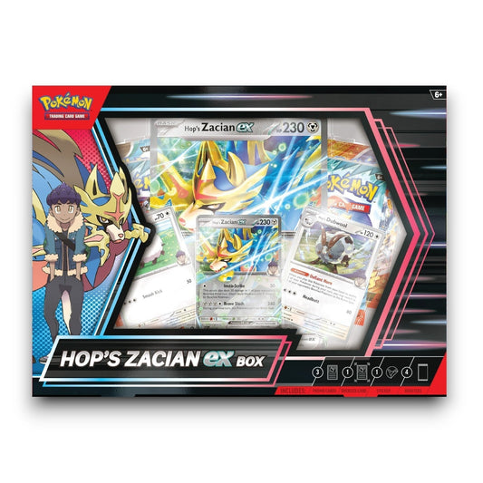 Pokemon TCG: Hop's Zacian ex Box