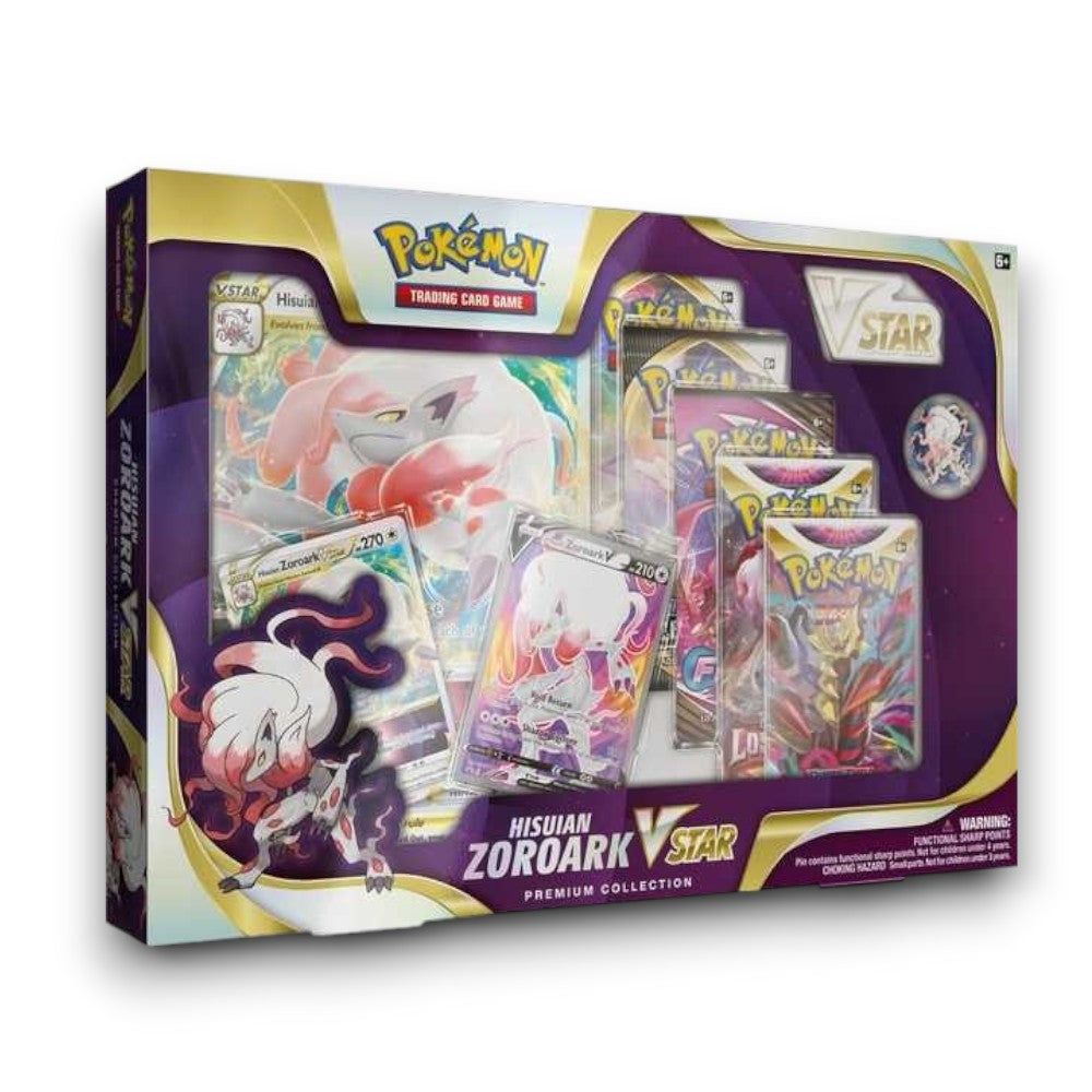 Pokémon TCG: Hisuian Zoroark VSTAR Premium Collection